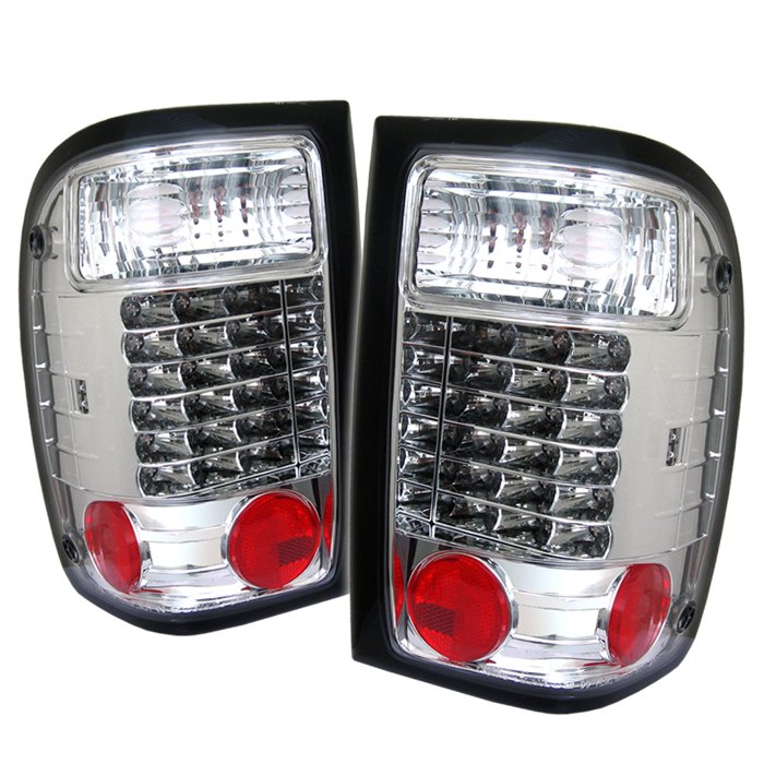 Spyder LED Chrome Tail Lights Ford Ranger 93-97