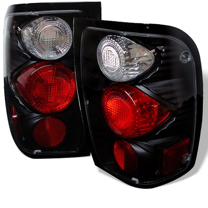 Spyder Altezza Black Tail Lights Ford Ranger 98-01