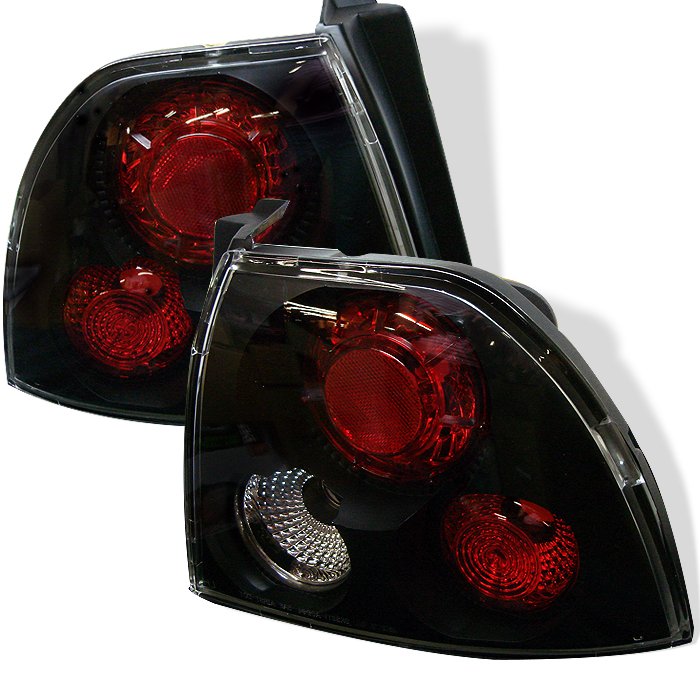 Spyder Altezza Black Tail Lights Honda Accord 94-95