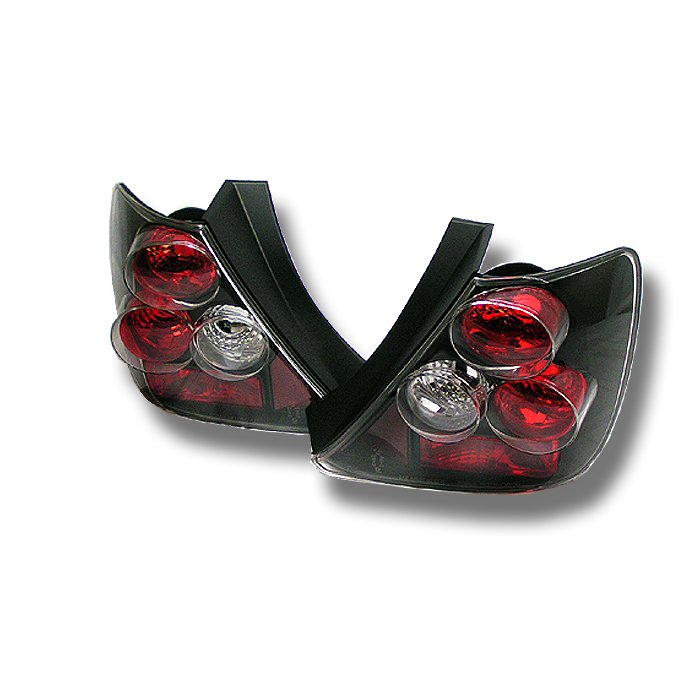 Spyder Hatchback 3Dr Altezza Black Tail Lights Honda Civic Si 03-05