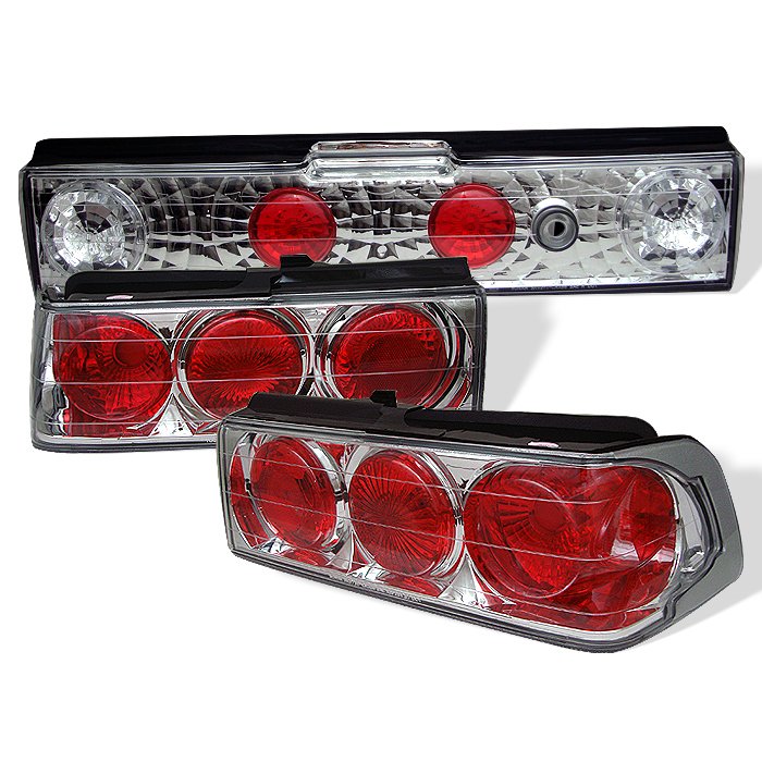 Spyder Altezza Chrome Tail Lights Honda Crx 88-91