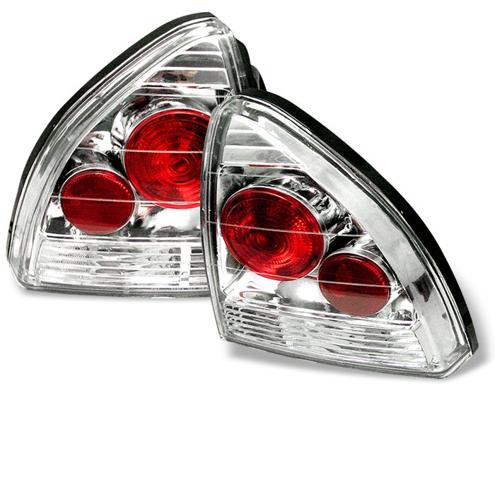 Spyder Altezza Chrome Tail Lights Honda Prelude 92-96