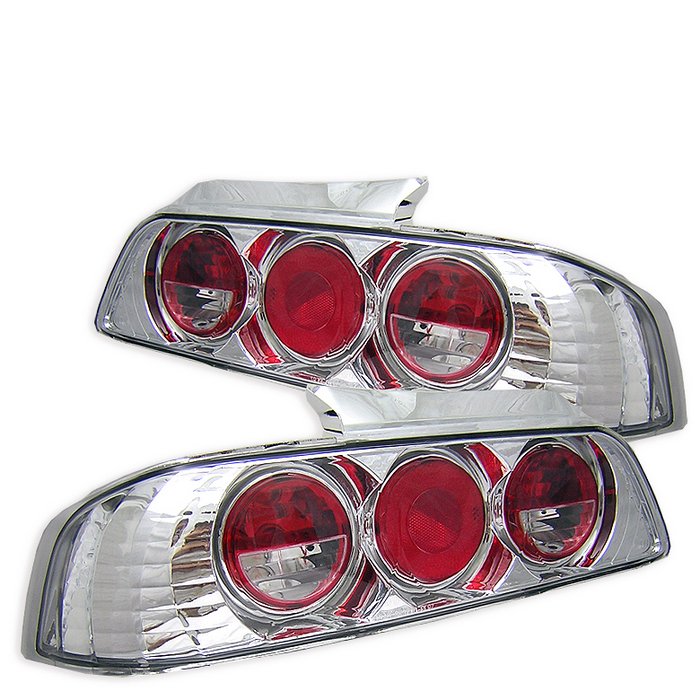 Spyder Altezza Chrome Tail Lights Honda Prelude 97-01