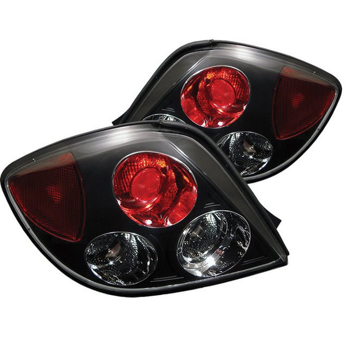 Spyder Altezza Black Tail Lights Hyundai Tiburon 03-05