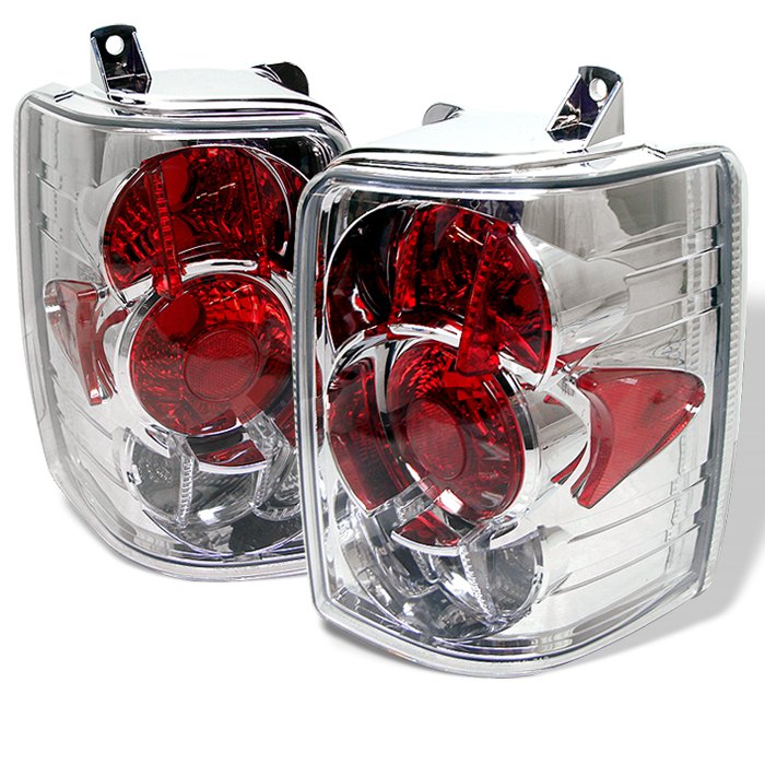 Spyder Altezza Chrome Tail Lights Jeep Grand Cherokee 93-98