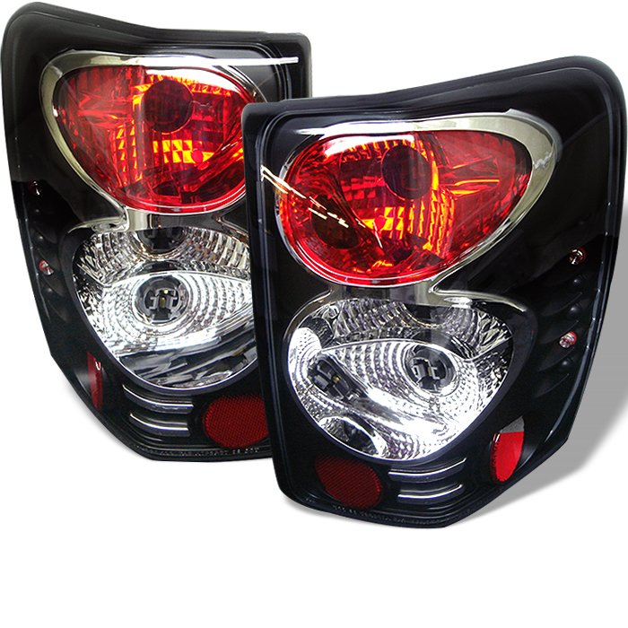 Spyder Altezza Black Tail Lights Jeep Grand Cherokee 99-04