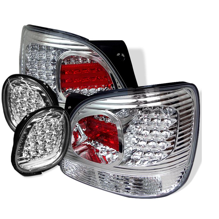 Spyder LED Chrome Tail Lights Lexus GS 300 400 98-05