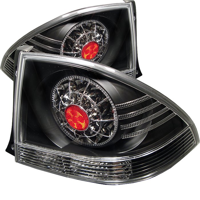 Spyder LED Black Tail Lights Lexus IS 300 01-03