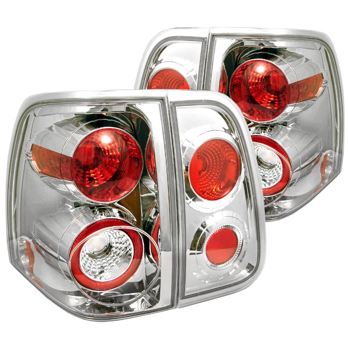 Spyder Altezza chrome Tail Lights Lincoln Navigator 03-08