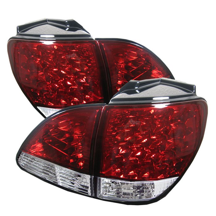 Spyder LED Chrome Tail Lights Lexus Rx 300 01-03