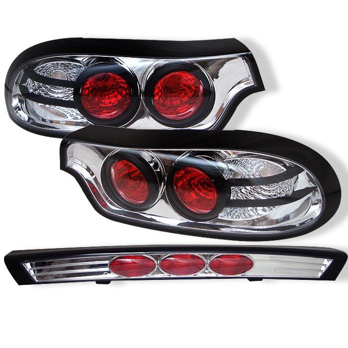 Spyder Altezza Chrome Tail Lights Mazda Rx7 93-01