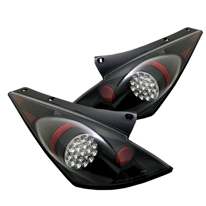 Spyder LED Black Tail Lights Nissan 350Z 02-05