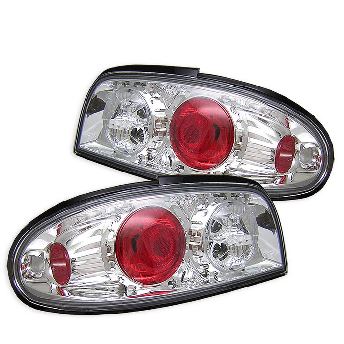 Spyder Altezza Chrome Tail Lights Nissan Altima 93-97