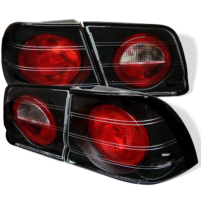Spyder Altezza Black Tail Lights Nissan Maxima 95-96