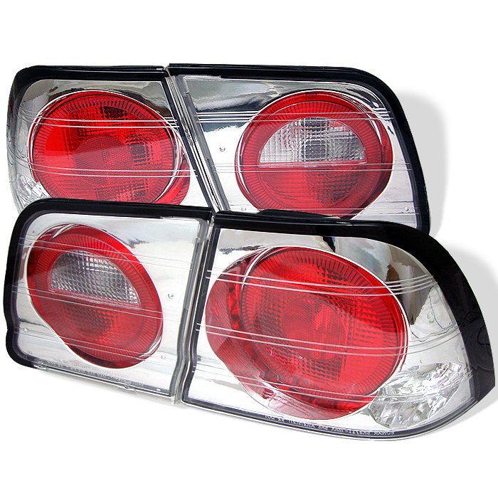 Spyder Altezza Chrome Tail Lights Nissan Maxima 95-96