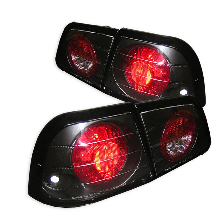 Spyder Altezza Black Tail Lights Nissan Maxima 97-99