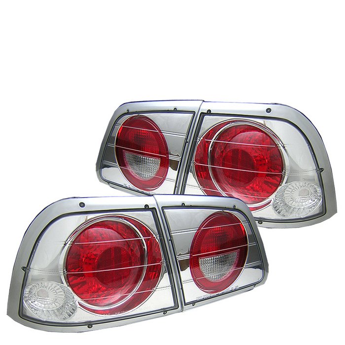 Spyder Altezza Chrome Tail Lights Nissan Maxima 97-99