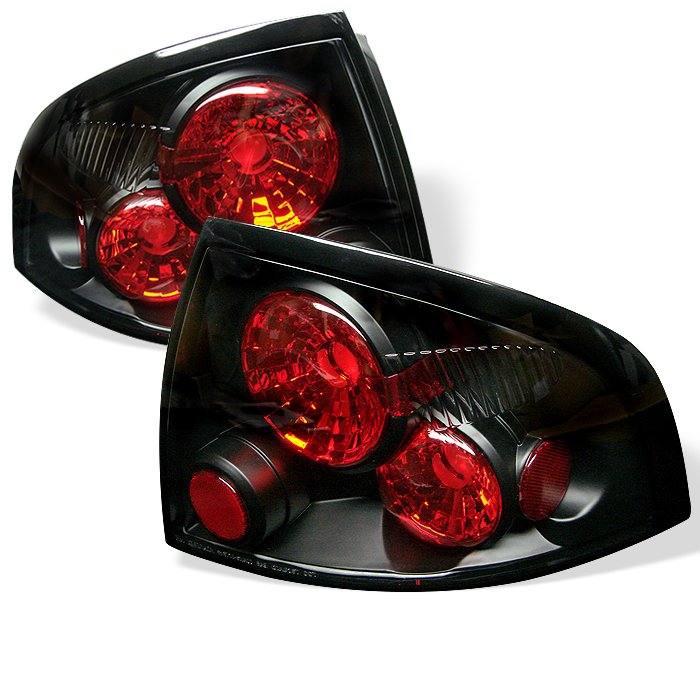 Spyder Altezza Black Tail Lights Nissan Sentra 00-03