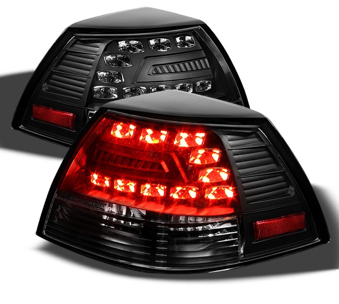 Spyder LED Black Tail Lights Pontiac G8 08-09