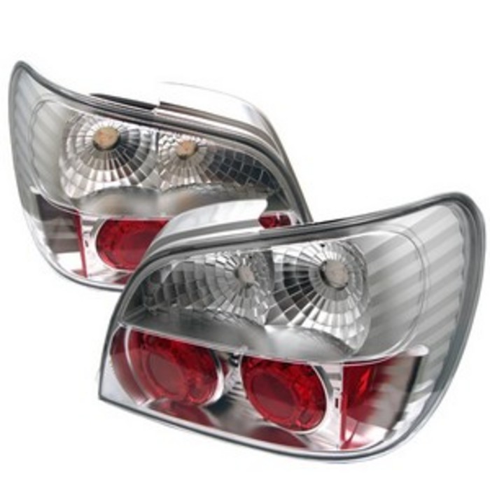 Spyder Altezza Chrome Tail Lights Subaru Impreza 02-03