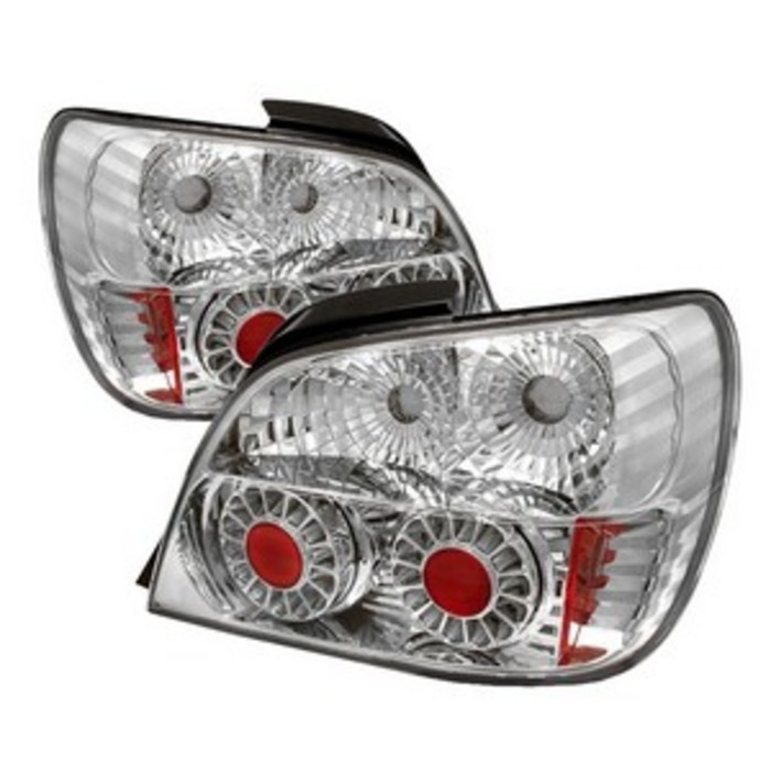 Spyder LED Chrome Tail Lights Subaru Impreza 02-03