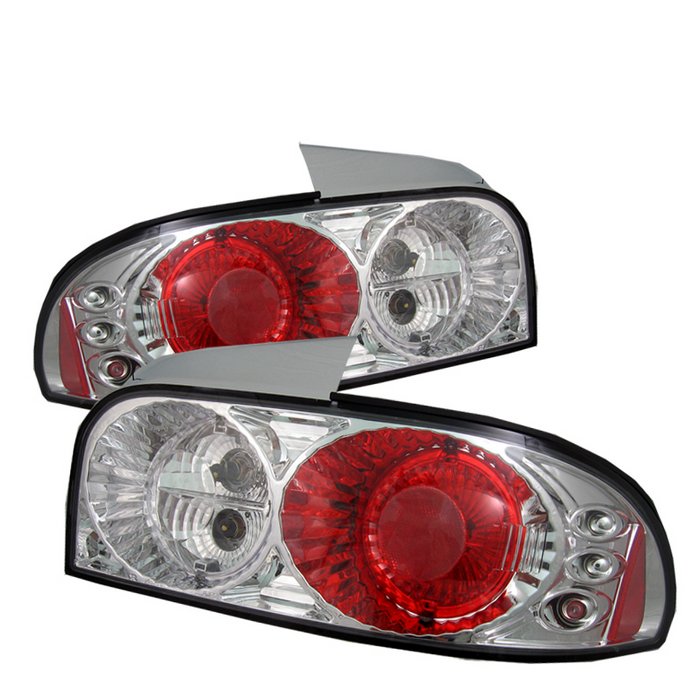 Spyder Altezza Chrome Tail Lights Subaru Impreza 93-01