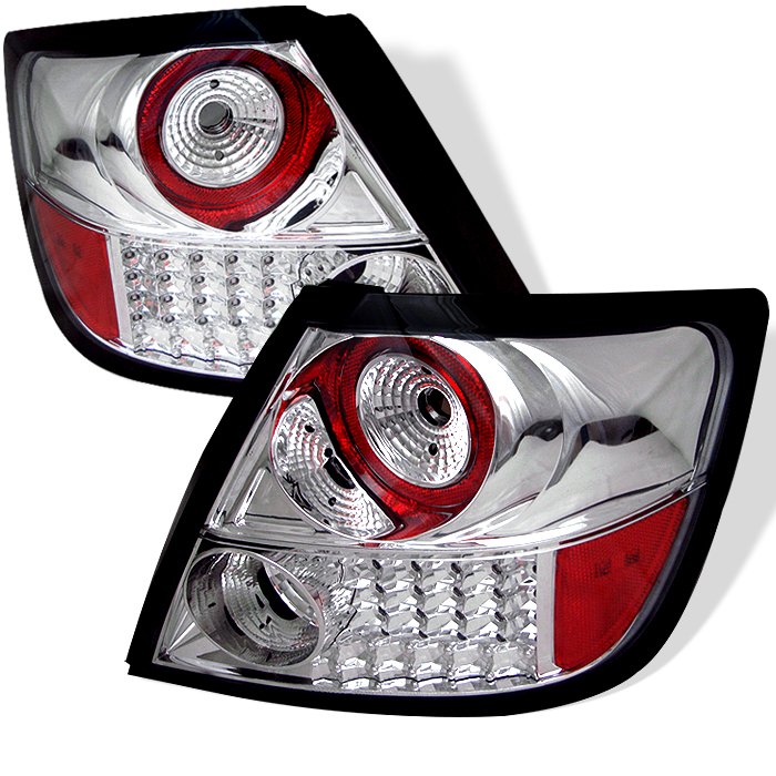 Spyder LED Chrome Tail Lights Scion Tc 05-10