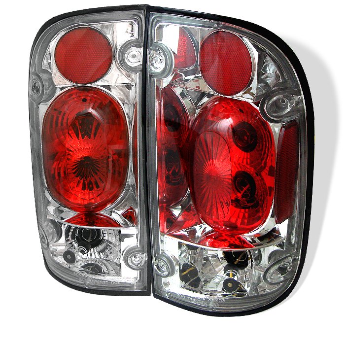 Spyder Altezza Chrome Tail Lights Toyota Tacoma 01-03