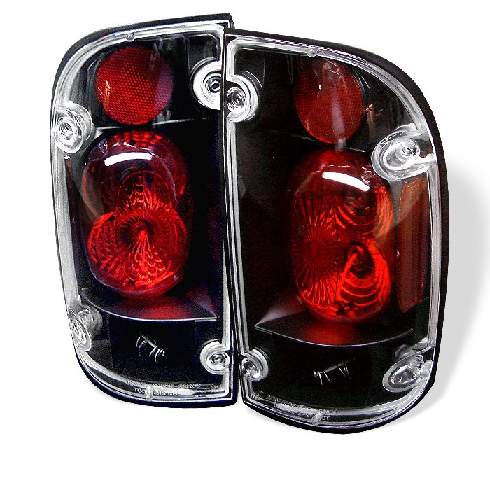 Spyder Altezza Black Tail Lights Toyota Tacoma 95-00