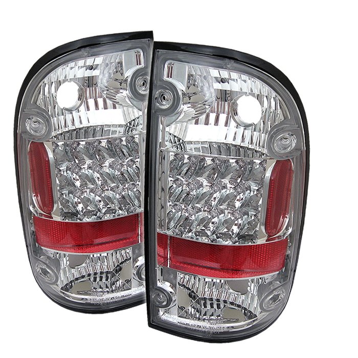 Spyder LED Chrome Tail Lights Toyota Tacoma 95-00