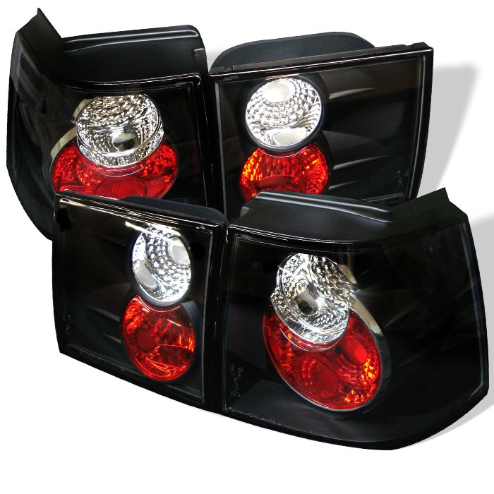 Spyder Altezza Black Tail Lights Volkswagen Corrado 95-98