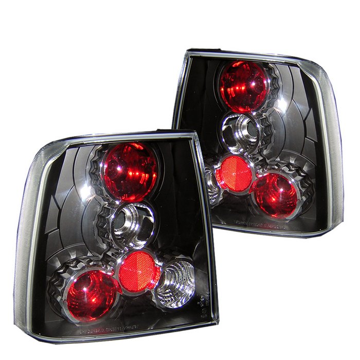 Spyder Altezza Black Tail Lights Volkswagen Passat 97-00