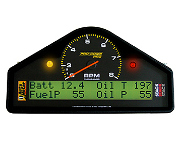 Auto Meter Pro Comp In-Dash 0-3-8k Tachometer w/Playback Mode