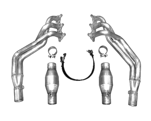 American Racing 1 3/4 x 2 1/2 Headers w/ 2 1/2 Catted X-Pipe Chevrolet Camaro V6 10-13