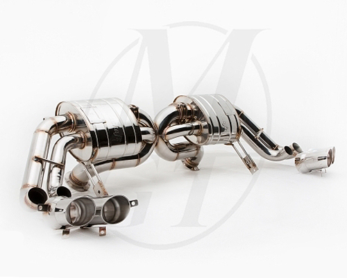 Meisterschaft Stainless GTS Racing Ultimate Exhaust Audi R8 Coupe 4.2L V8 08-09