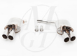 Meisterschaft Stainless HP Touring Exhaust 4x83mm Tips Audi A5 Coupe 2.0T 08+