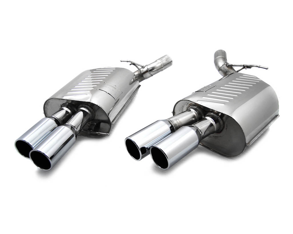Eisenmann Axle-back Exhaust Quad Tip Round BMW E63-E64 M6 06-10