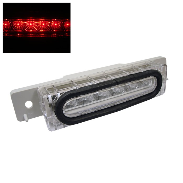 Spyder 3Rd LED Chrome 3Rd Brake Lights Mazda Miata Mx-5 90-97