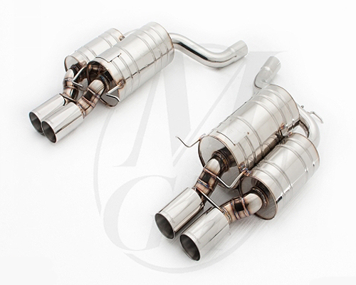 Meisterschaft Stainless GTS Ultimate Exhaust 4x90mm Tips BMW M5 Sedan / Wagon V10 05-10