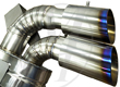 Meisterschaft Titanium GT Racing Exhaust BMW 128i Coupe / Convertible 08+