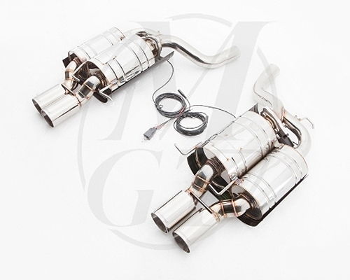 Meisterschaft Stainless GTC Exhaust 4x90mm Tips BMW M5 Sedan / Wagon V10 05-10