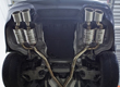 Meisterschaft Stainless GTC Exhaust 4x120x80mm Tips BMW M5 Sedan / Wagon V10 05-10