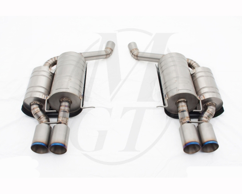 Meisterschaft Titanium GTS Ultimate Exhaust 4x120x80mm Tips BMW M5 Sedan / Wagon V10 05-10