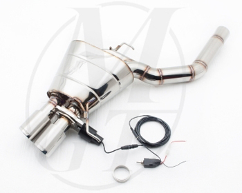 Meisterschaft Stainless GTC Exhaust 2x83mm Tips BMW 523i/528i Sedan F10 2011