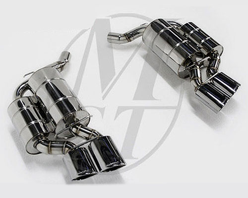 Meisterschaft Stainless GTS Exhaust 4x120x80mm Tips BMW 645Ci/650Ci Coupe / Convertible 04-10