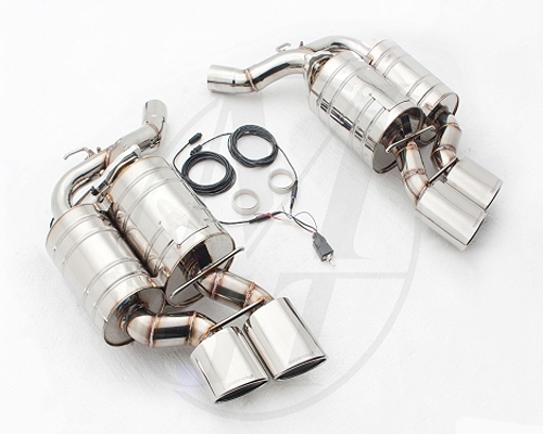 Meisterschaft Stainless GTC Exhaust 4x120x80mm Tips BMW 645Ci/650Ci Coupe / Convertible 04-10