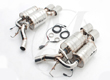 Meisterschaft Stainless GTC Exhaust 4x120x80mm Tips BMW M6 Coupe / Convertible 05-10