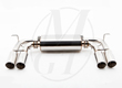 Meisterschaft Stainless GTS Exhaust BMW X5M 4.4L Bi-Turbo 10+