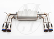 Meisterschaft Titanium GTS Exhaust BMW X6 M 4.4L Bi-Turbo 10+