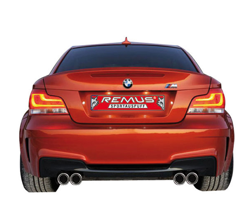 REMUS Street Racing Style Quad Tip Rear Muffler BMW 1M Coupe E82 3.0L 11+